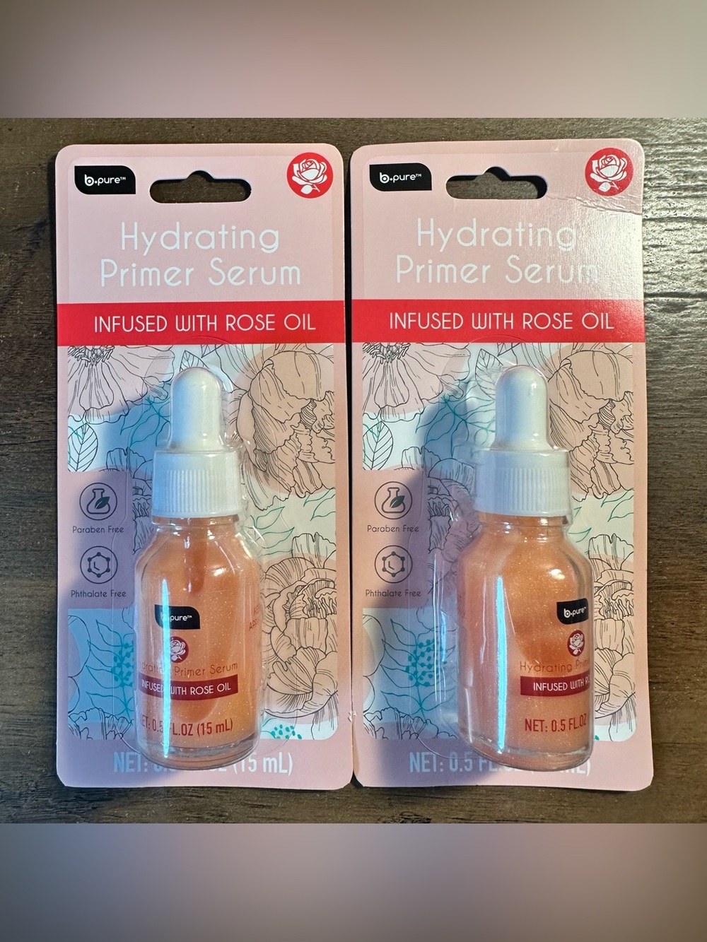 B-Pure Hydrating Primer Serum Infused With Rose Oil Makeup Primer BNIP